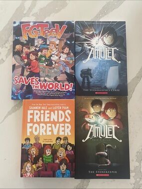 Four youth graphic novels